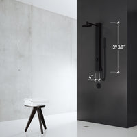 Meridian Retrofit 2-Jet Shower Panel System