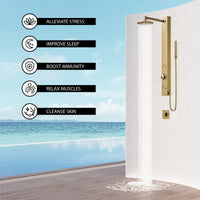 Meridian Retrofit 2-Jet Shower Panel System
