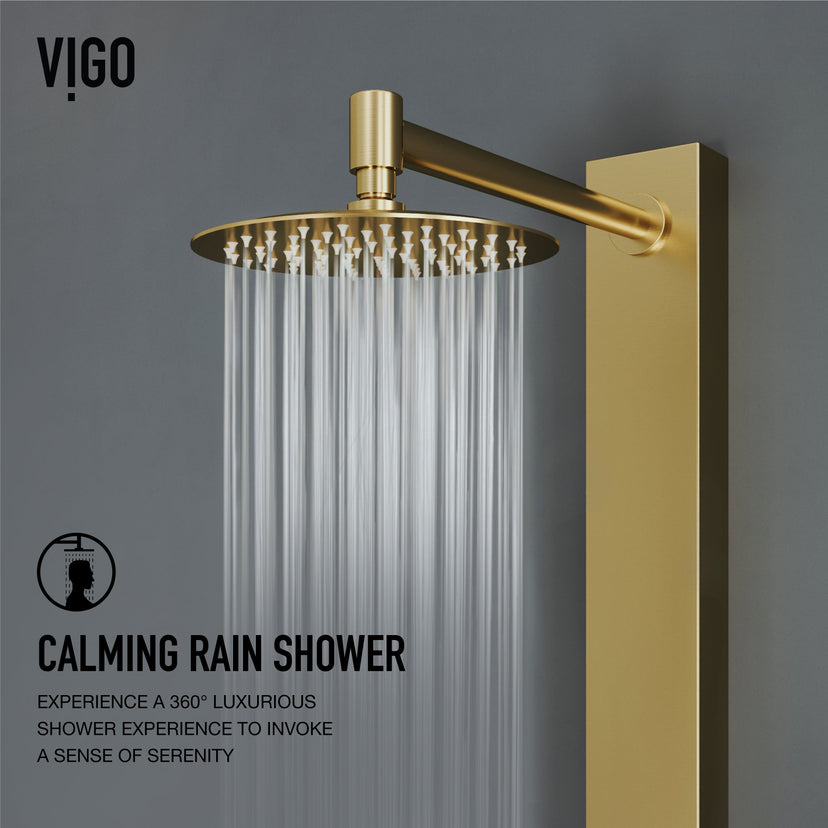 Diverter cartridge shower system with included hardware and hose