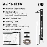 Davidson Sutton 4-Jet Shower Panel System