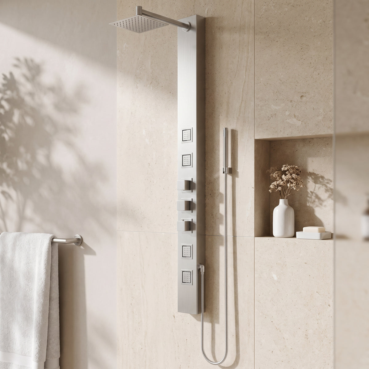 Davidson Sutton 4-Jet Shower Panel System