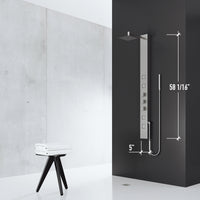 Davidson Sutton 4-Jet Shower Panel System