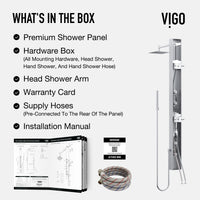 Davidson Sutton 4-Jet Shower Panel System