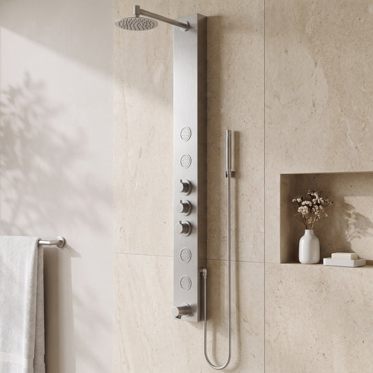 Elan Bowery 4-Jet Shower Panel System