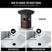 Davidson Bathroom Sink Pop Up Drain Stopper