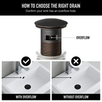 Davidson Bathroom Sink Pop Up Drain Stopper