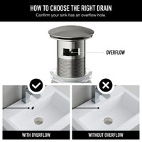 Davidson Bathroom Sink Pop Up Drain Stopper