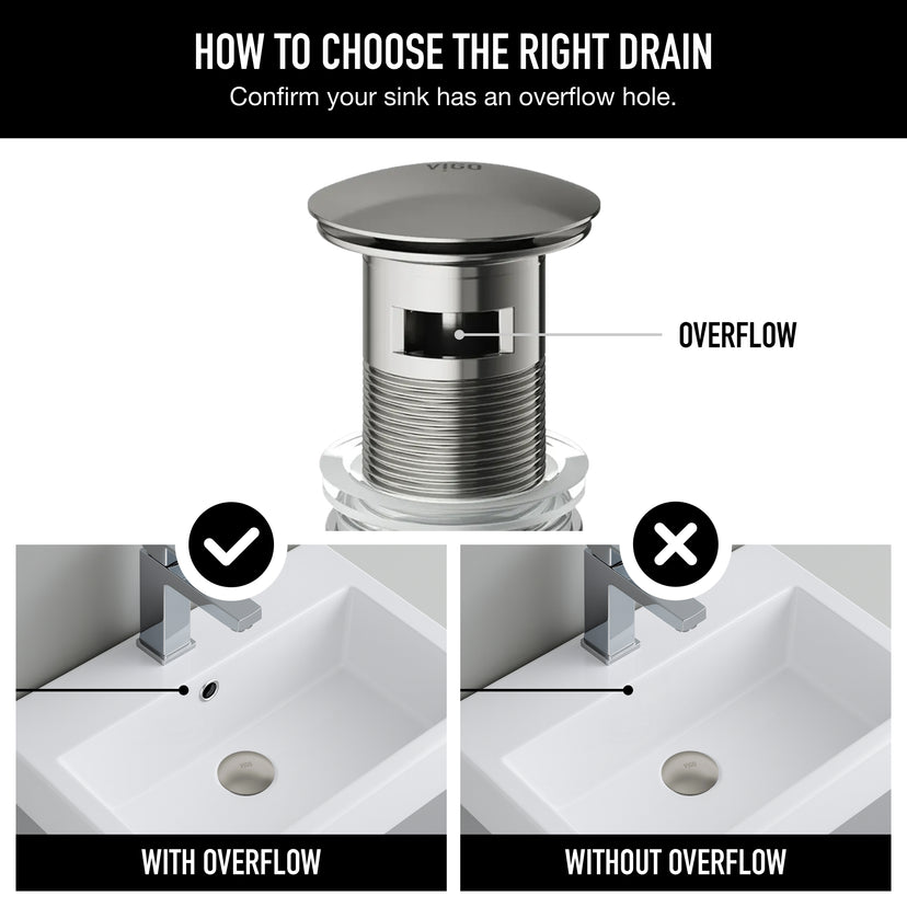 Davidson Bathroom Sink Pop Up Drain Stopper