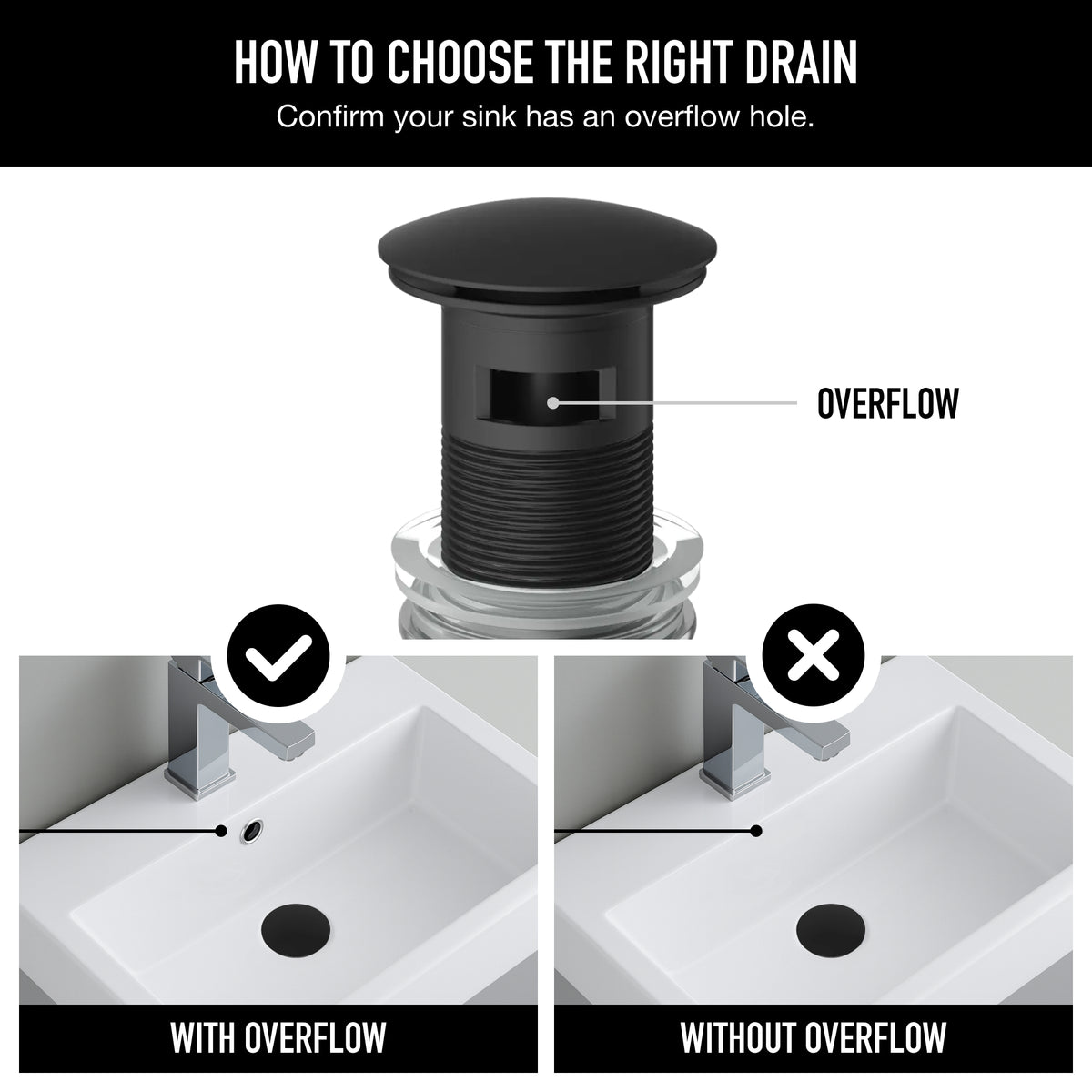 Davidson Bathroom Sink Pop Up Drain Stopper