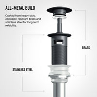 Davidson Bathroom Sink Pop Up Drain Stopper