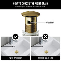 Davidson Bathroom Sink Pop Up Drain Stopper