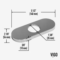 Paloma Bathroom Deck Plate