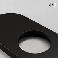Matte black faucet accessory, modern bathroom design