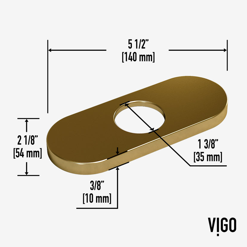 Paloma Bathroom Deck Plate