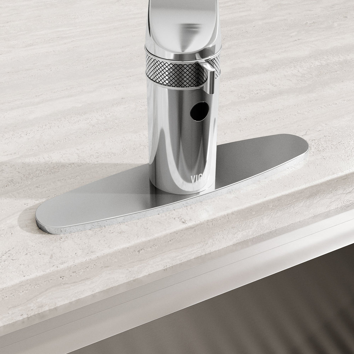 Stainless steel kitchen accessory with sleek chrome finish