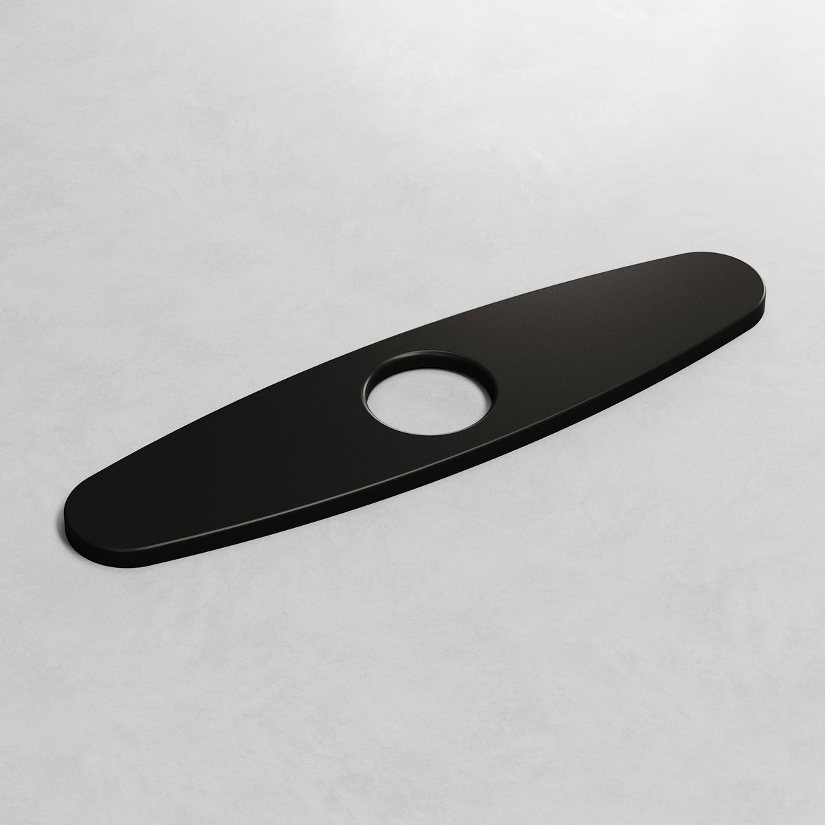 Matte black faucet accessory for modern kitchen design