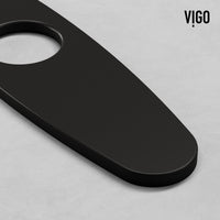 Sleek matte black faucet accessory for contemporary kitchens