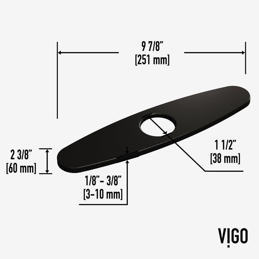 Stainless steel matte black faucet accessory for modern kitchen