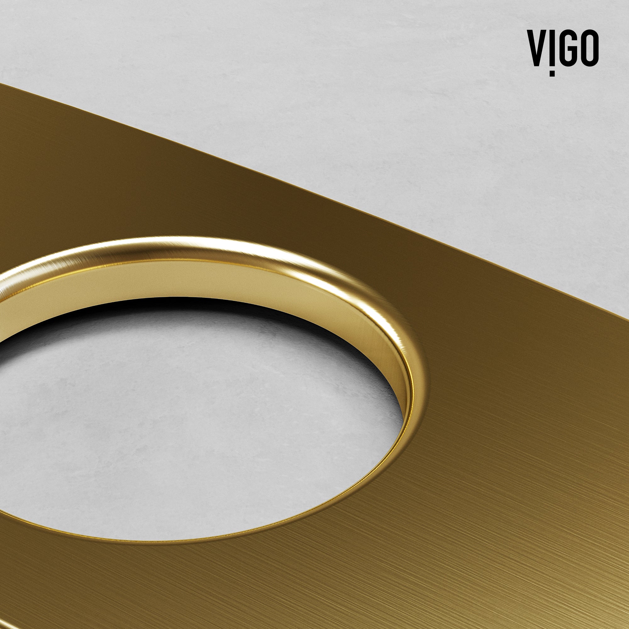 Matte brushed gold finish stainless steel kitchen accessory