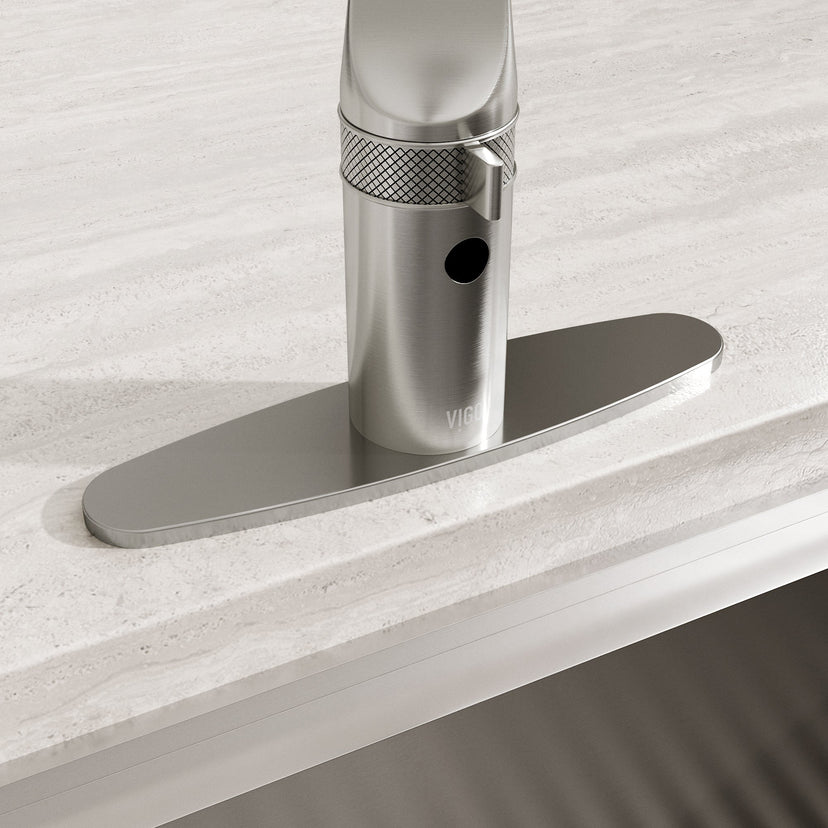 Modern stainless steel kitchen faucet accessory
