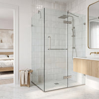 Monteray Frameless Square Shower Enclosure