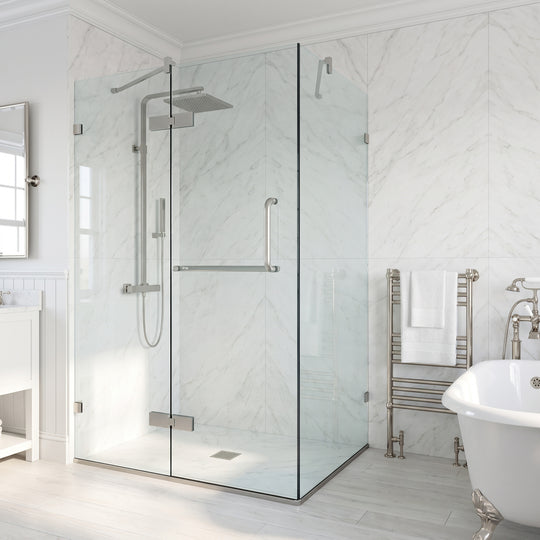 Monteray Frameless Square Shower Enclosure
