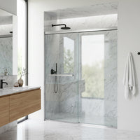 Satro E-Class Semi-Frameless Double-Sliding Shower Door