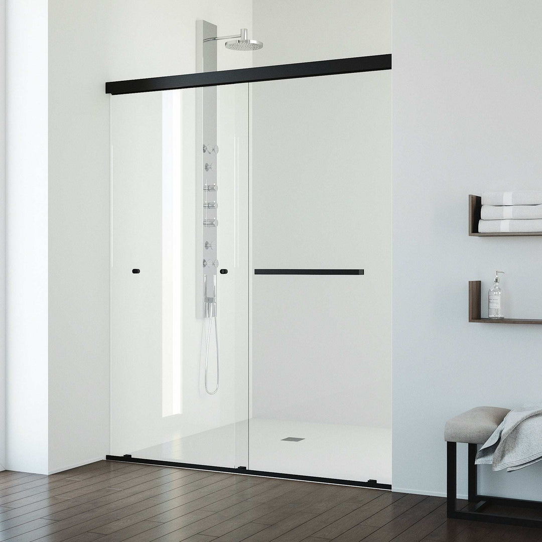 Satro E-Class Semi-Frameless Double-Sliding Shower Door