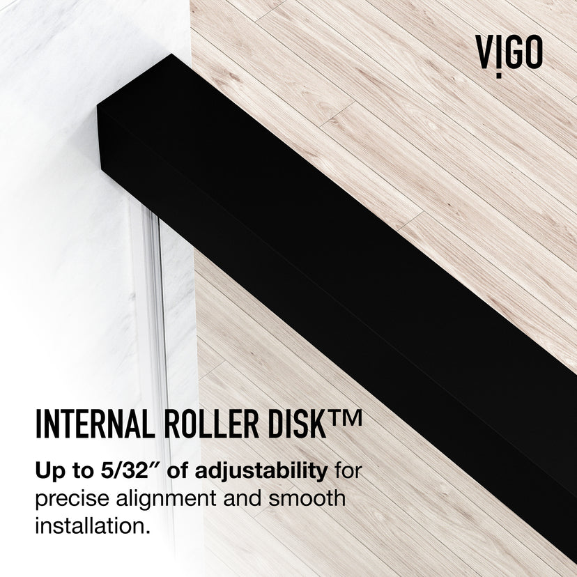 Satro E-Class Semi-Frameless Double-Sliding Shower Door