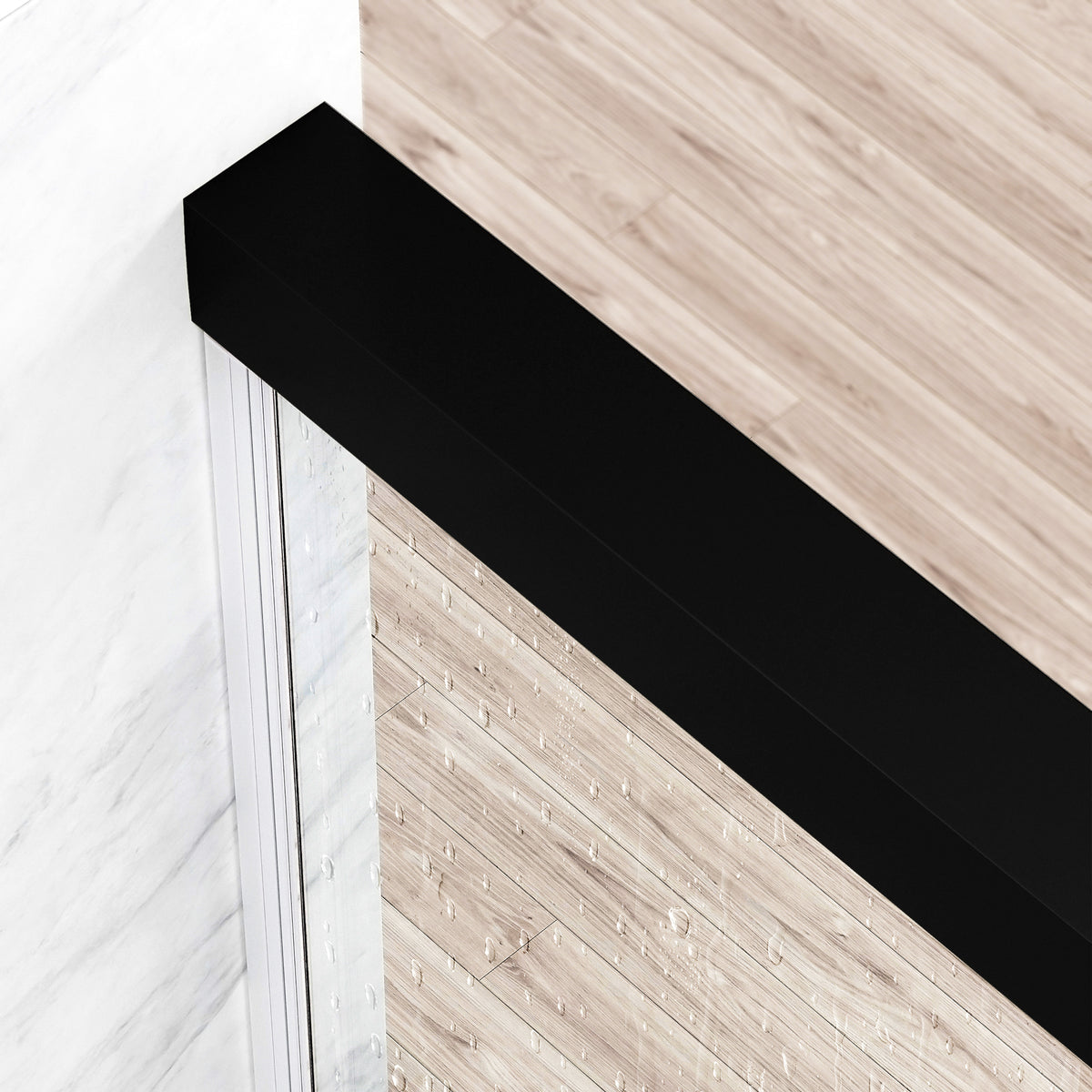 Satro E-Class Semi-Frameless Double-Sliding Shower Door
