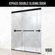 Satro E-Class Semi-Frameless Double-Sliding Shower Door