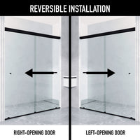 Satro E-Class Semi-Frameless Double-Sliding Shower Door