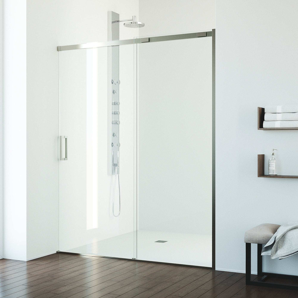 Amada Frameless Sliding Shower Door