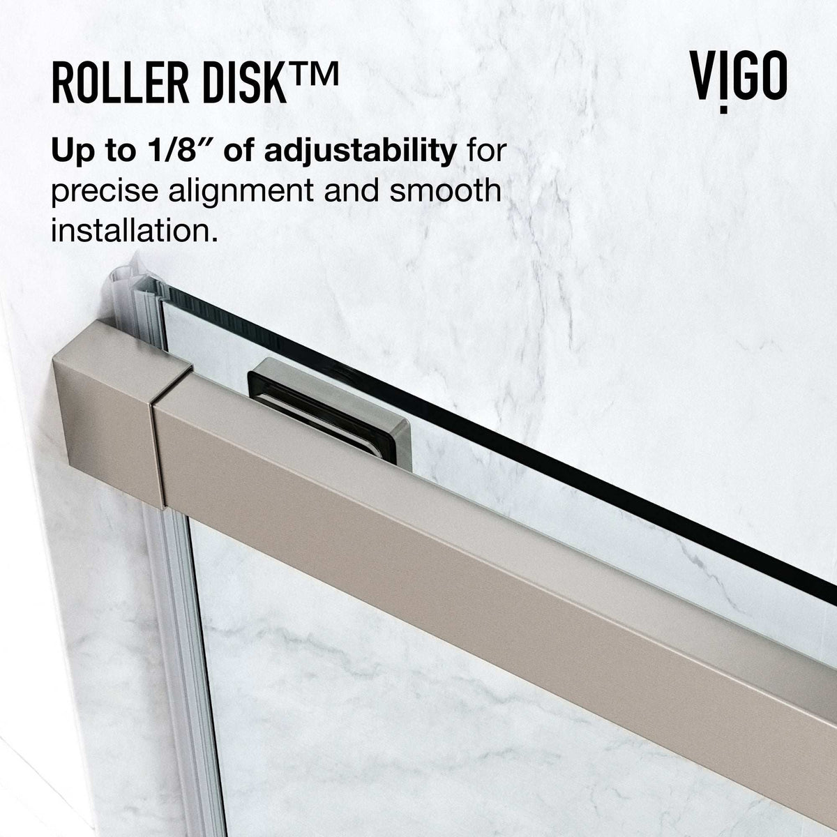 Amada Frameless Sliding Shower Door
