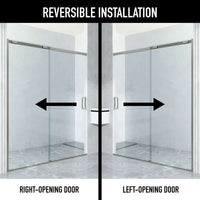 Amada Frameless Sliding Shower Door