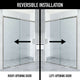 Amada Frameless Sliding Shower Door