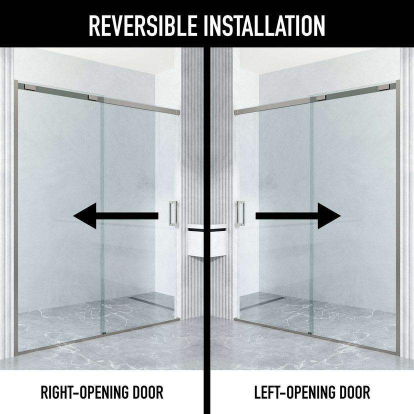 Amada Frameless Sliding Shower Door