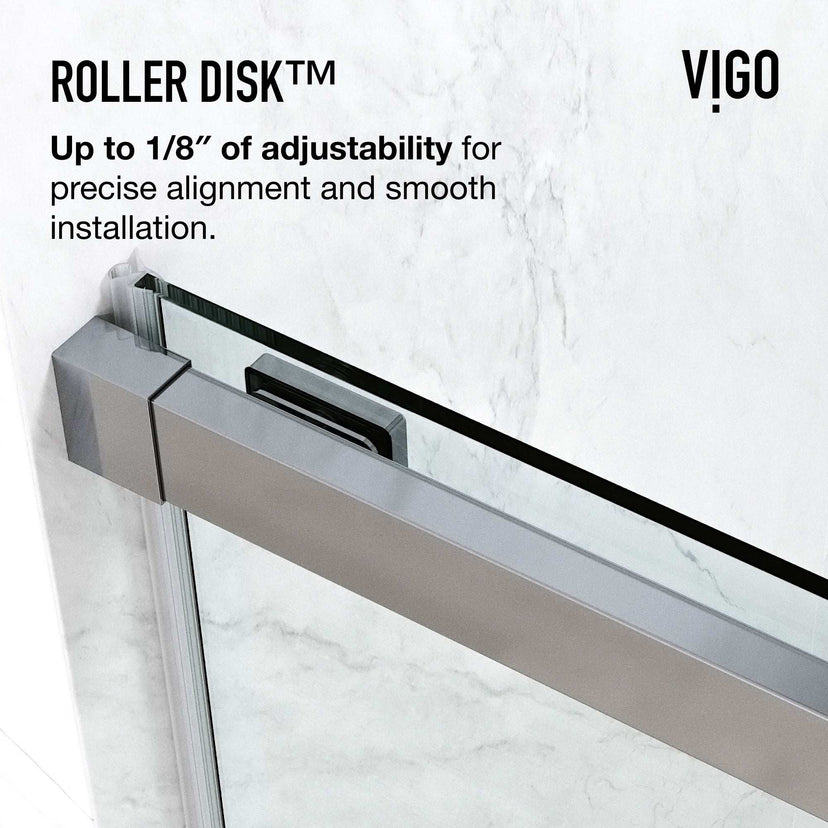 Amada Frameless Sliding Shower Door