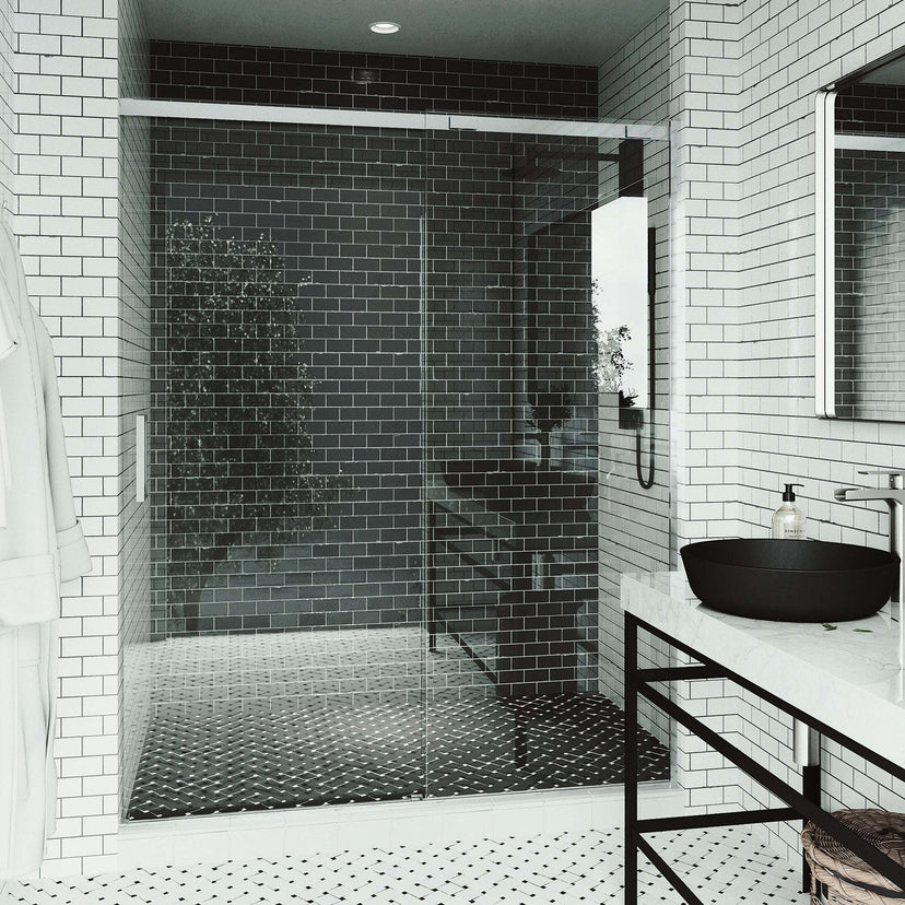 Amada Frameless Sliding Shower Door