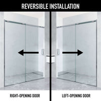Amada Frameless Sliding Shower Door