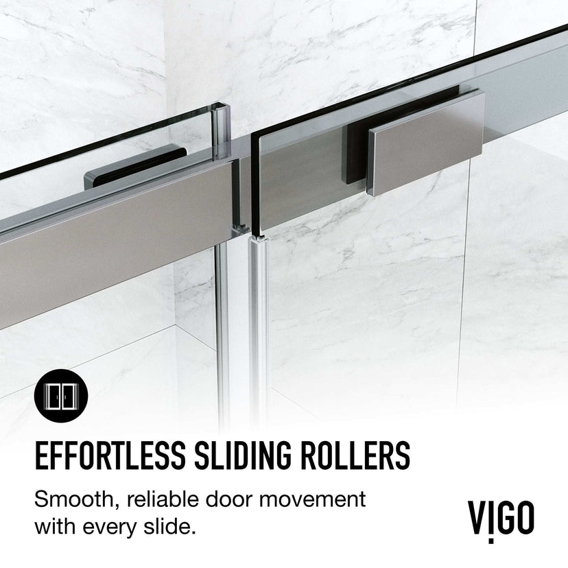 Amada Frameless Sliding Shower Door