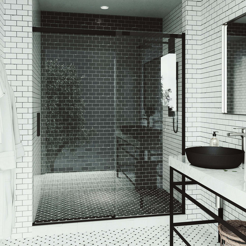 Amada Frameless Sliding Shower Door