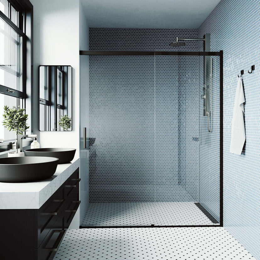Amada Frameless Sliding Shower Door