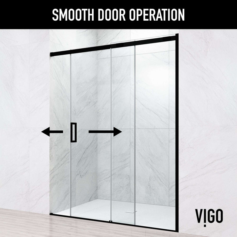 Amada Frameless Sliding Shower Door