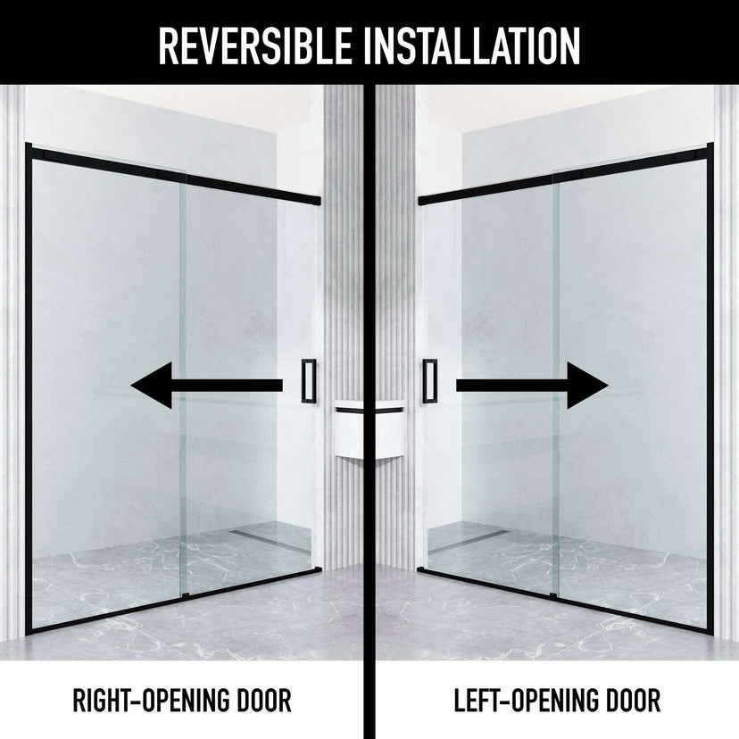 Amada Frameless Sliding Shower Door