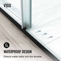 Amada Frameless Sliding Shower Door