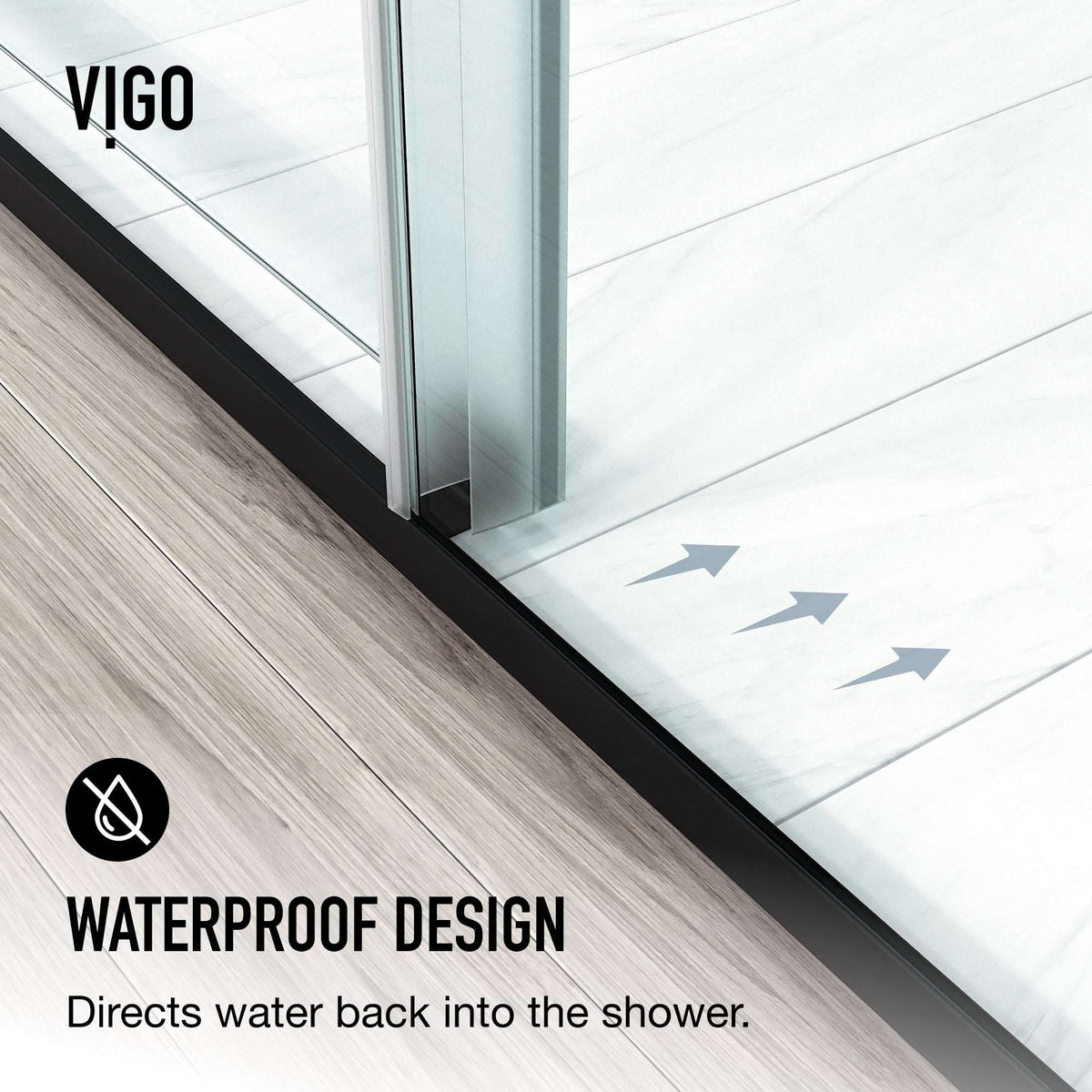 Amada Frameless Sliding Shower Door