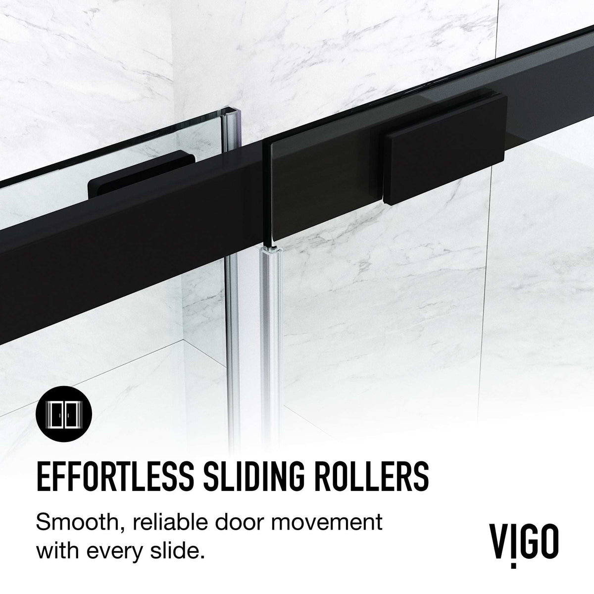 Amada Frameless Sliding Shower Door
