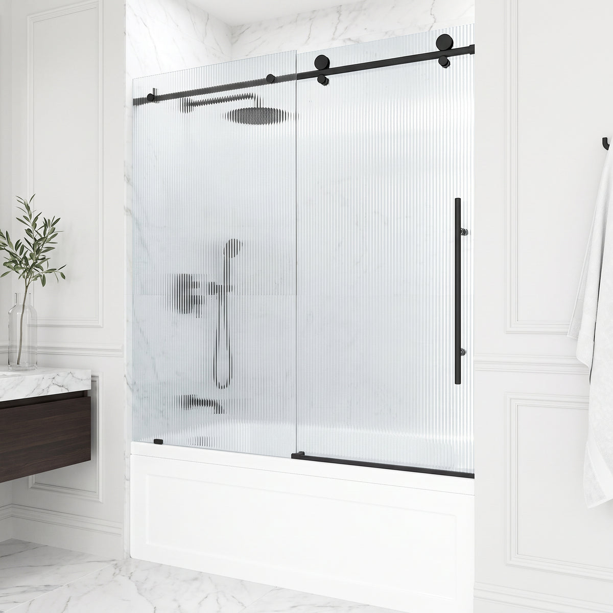 Elan E-Class Frameless Sliding Tub Door