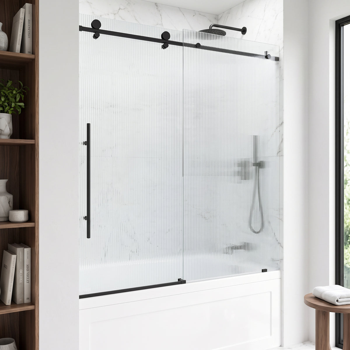 Elan E-Class Frameless Sliding Tub Door